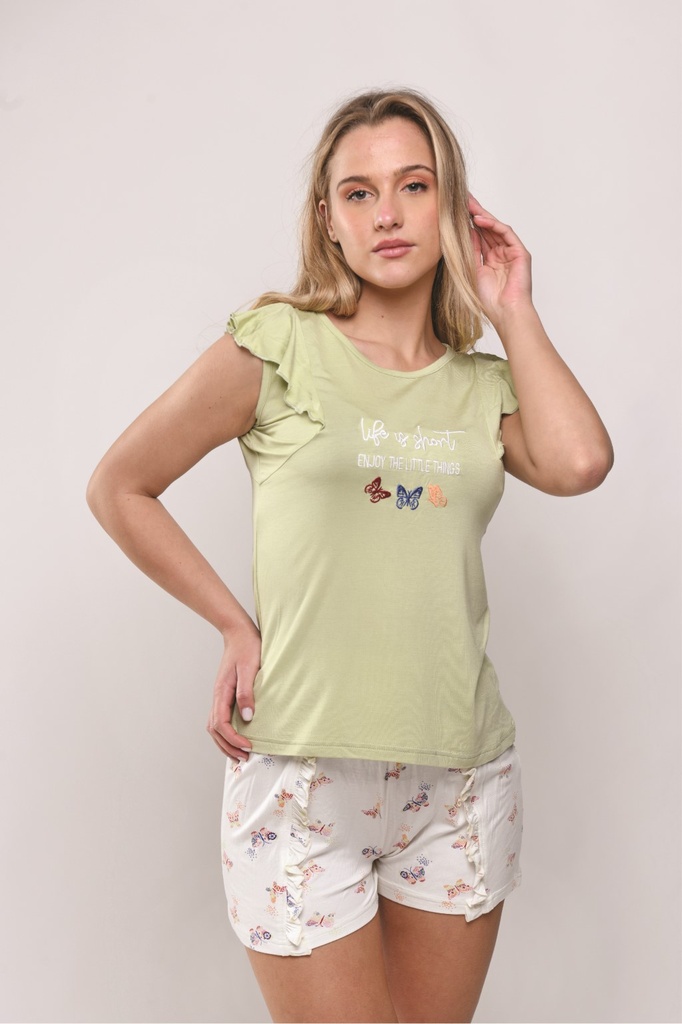 S23 J&amp;A Butter Fly Dance  8323 short