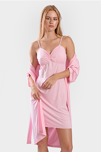 Ling J&amp;A 66020 - H49 Sleep Shirt &amp; Robe