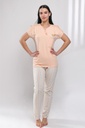 S23 J&A Checkers & Floral 8025 pyjama