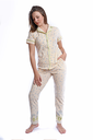 S23 J&A Border Flower 8232 pyjama