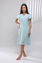 S23 J&A Blue Cyal Birds 8218 Night Dress
